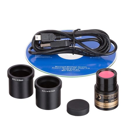 8.3MP USB 2.0 Color CMOS Digital Eyepiece Microscope Camera -  AMSCOPE, MD830A